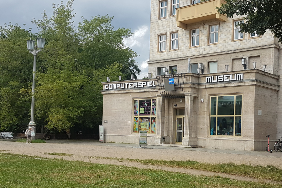 Façade du musée du jeu vidéo