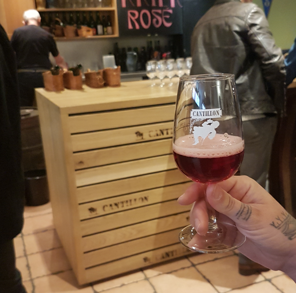 Dégustation en fin de visite