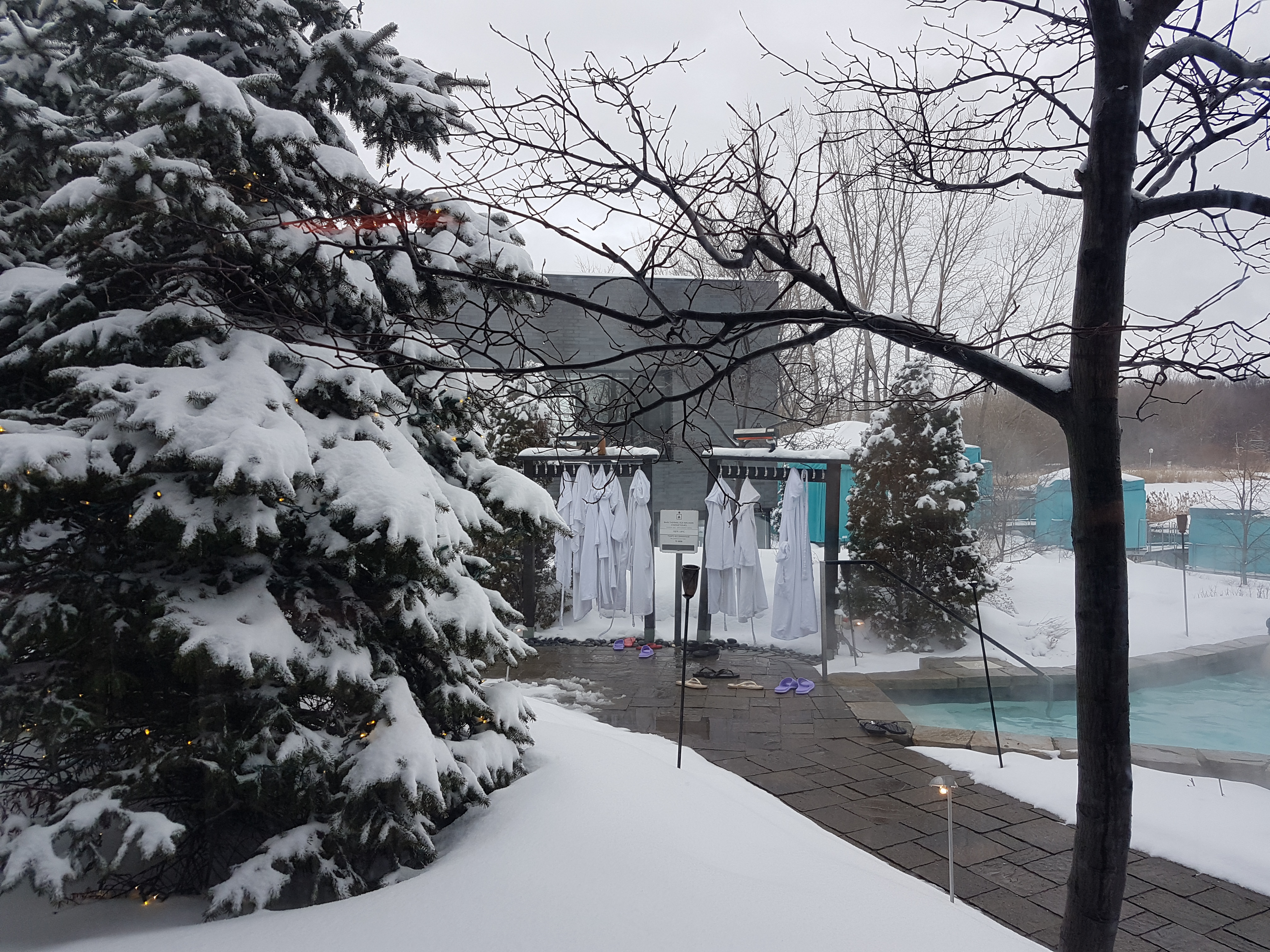 Le spa Le Strom, sur l'île des Soeurs