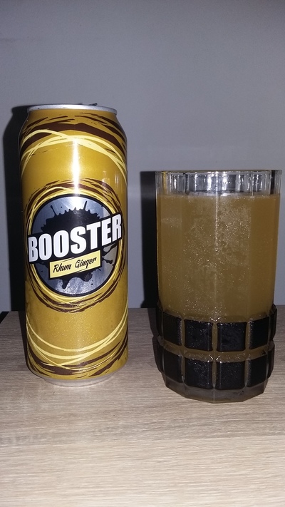 Une booster rhum
gingembre