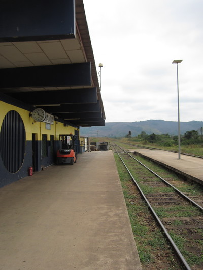 La gare de
Moanda