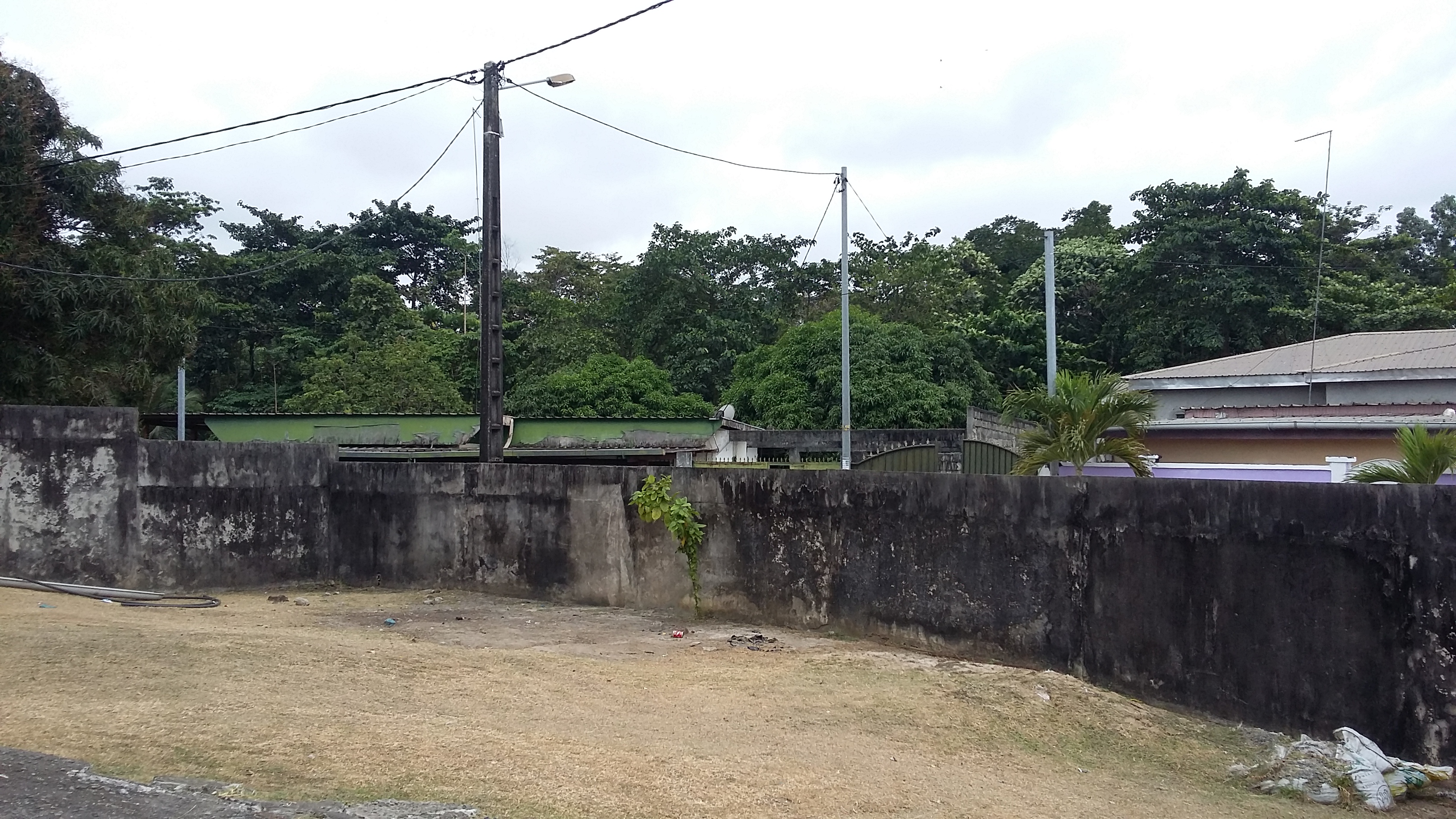 Point de vue depuis la terrasse