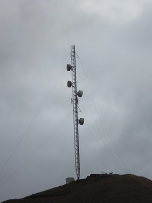 Antenne en haut du Mont Brazza